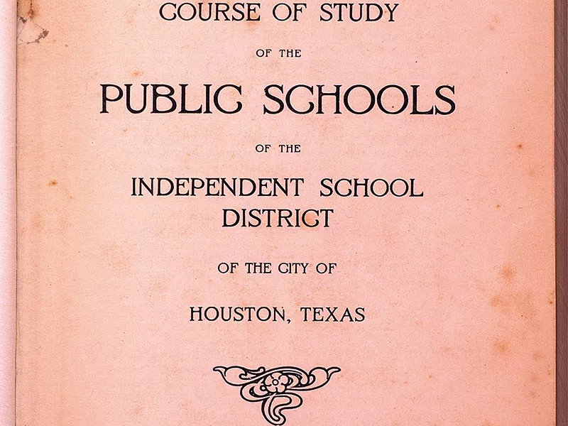 Houston Independent School District Records